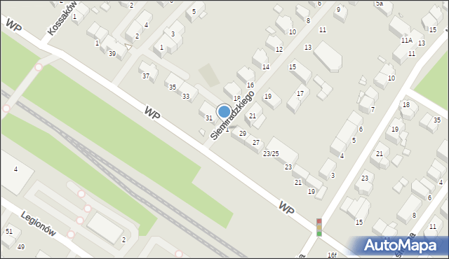 Świnoujście, Wojska Polskiego, 29/1, mapa Świnoujście