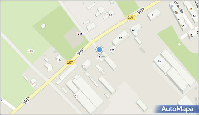 Szamotuły, Wojska Polskiego, 15a, mapa Szamotuły