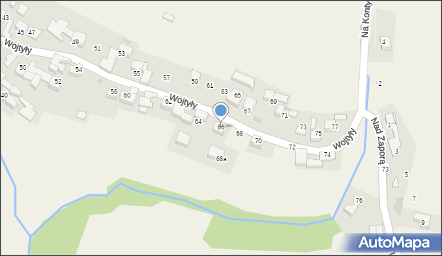 Szlembark, Wojtyły Karola, ks. kard., 66, mapa Szlembark