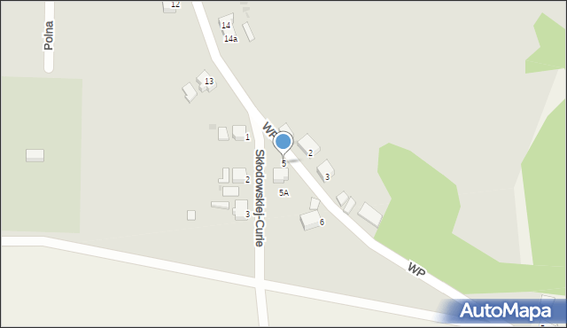 Szprotawa, Wojska Polskiego, 5, mapa Szprotawa