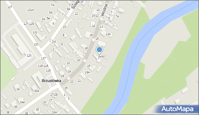 Tomaszów Mazowiecki, Wodna, 17, mapa Tomaszów Mazowiecki