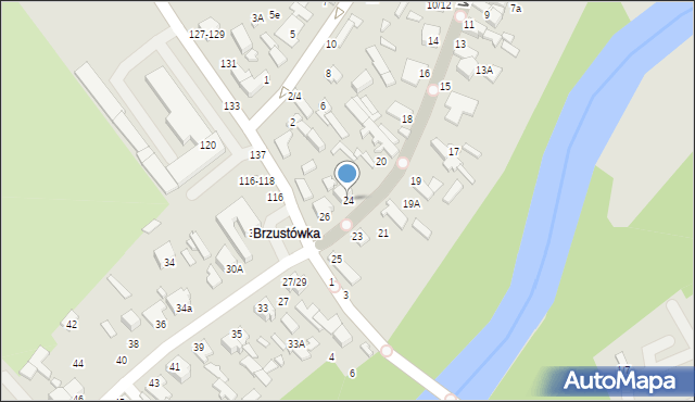 Tomaszów Mazowiecki, Wodna, 24, mapa Tomaszów Mazowiecki