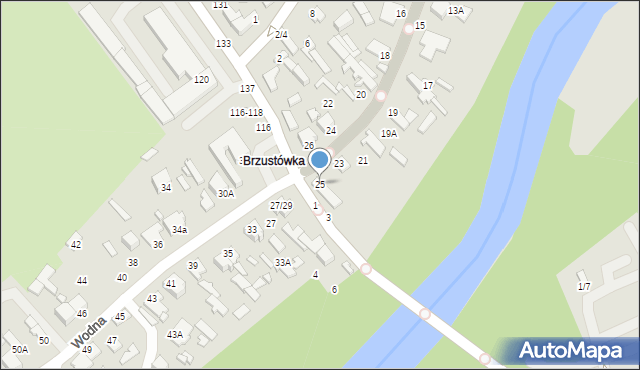 Tomaszów Mazowiecki, Wodna, 25, mapa Tomaszów Mazowiecki