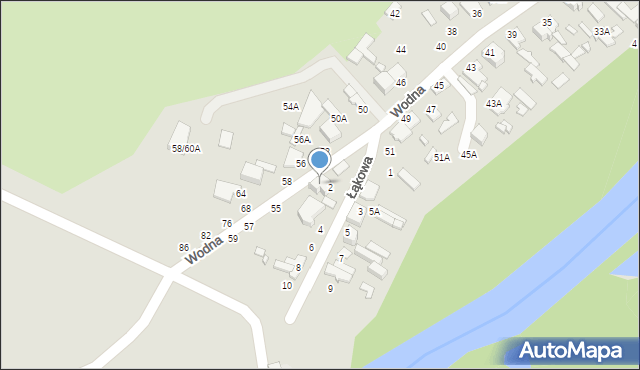 Tomaszów Mazowiecki, Wodna, 53, mapa Tomaszów Mazowiecki