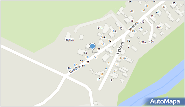 Tomaszów Mazowiecki, Wodna, 62, mapa Tomaszów Mazowiecki