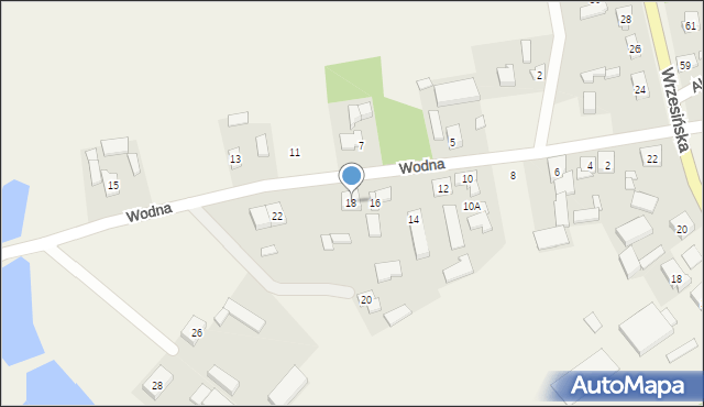 Tomice, Wodna, 18, mapa Tomice