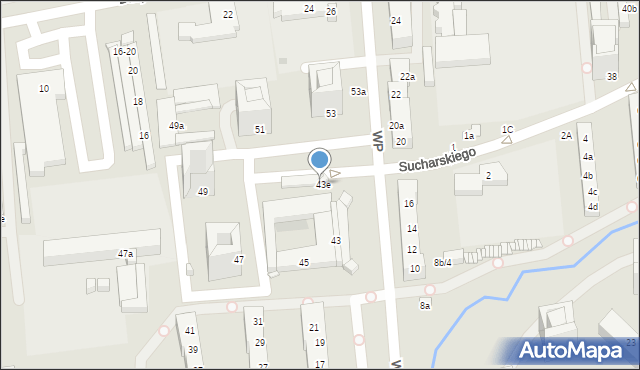 Toruń, Wojska Polskiego, 45d, mapa Torunia