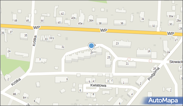 Torzym, Wojska Polskiego, 27, mapa Torzym