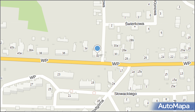 Torzym, Wojska Polskiego, 32, mapa Torzym