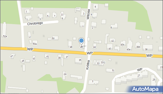 Torzym, Wojska Polskiego, 46, mapa Torzym