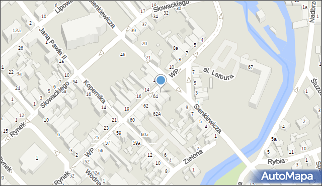 Trzebiatów, Wojska Polskiego, 65, mapa Trzebiatów