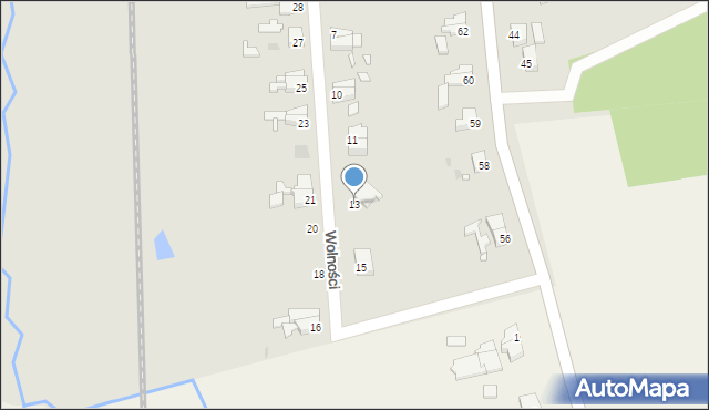 Trzebiatów, Wolności, 13, mapa Trzebiatów