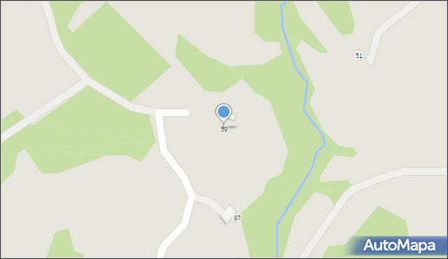 Tuchów, Wołowa, 59, mapa Tuchów