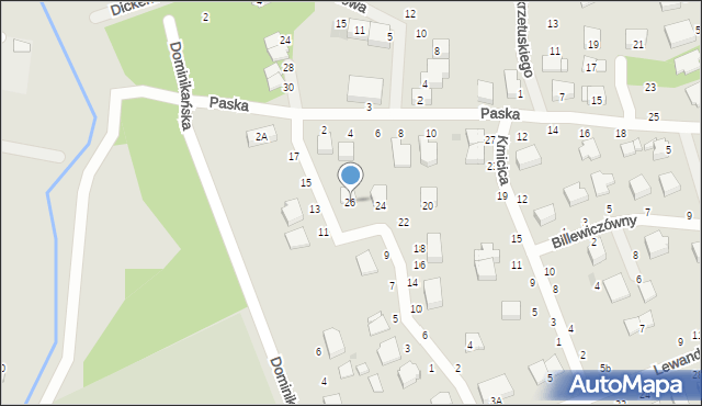 Warka, Wołodyjowskiego Michała, 26, mapa Warka