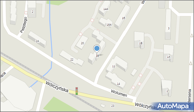 Warszawa, Wolumen, 18, mapa Warszawy