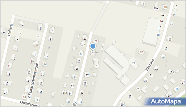 Wielki Klincz, Wojtyły Karola, kard., 23, mapa Wielki Klincz