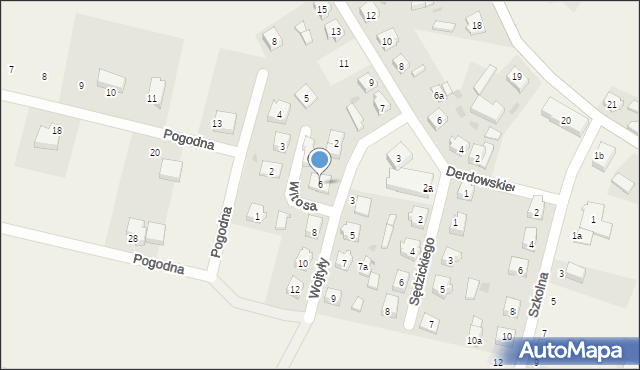 Wielki Klincz, Wojtyły Karola, kard., 6, mapa Wielki Klincz
