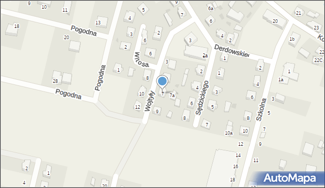 Wielki Klincz, Wojtyły Karola, kard., 7, mapa Wielki Klincz