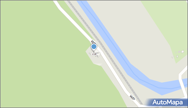 Wleń, Wojska Polskiego, 11a, mapa Wleń