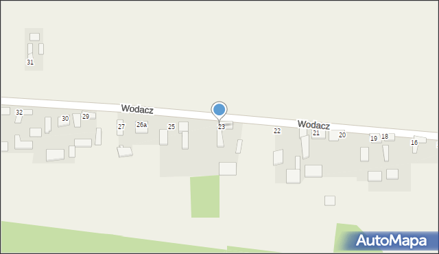 Wodacz, Wodacz, 24, mapa Wodacz