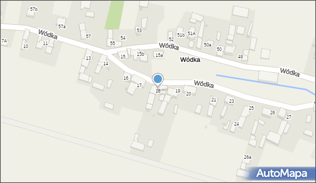 Wódka, Wódka, 18, mapa Wódka