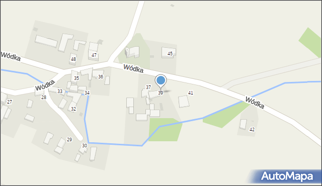 Wódka, Wódka, 39, mapa Wódka