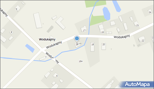 Wodukajmy, Wodukajmy, 16, mapa Wodukajmy