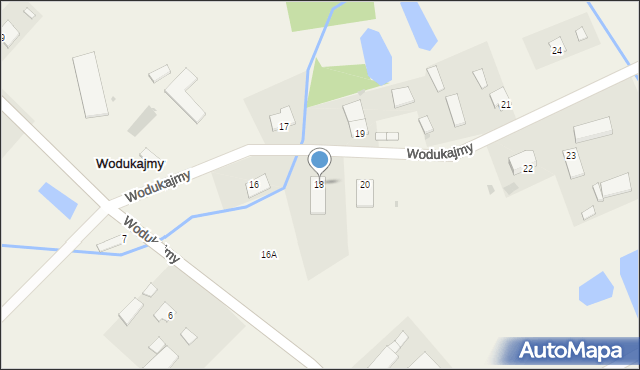 Wodukajmy, Wodukajmy, 18, mapa Wodukajmy