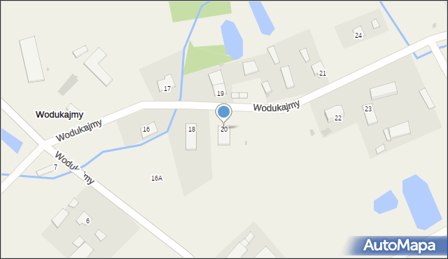 Wodukajmy, Wodukajmy, 20, mapa Wodukajmy