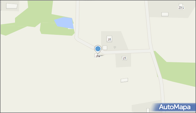 Wodzymin, Wodzymin, 16a, mapa Wodzymin