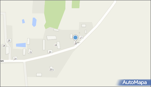 Wodzymin, Wodzymin, 18, mapa Wodzymin