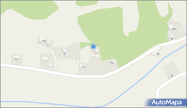 Wojanów, Wojanów, 53a, mapa Wojanów