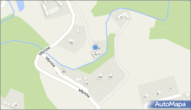 Wojbórz, Wojbórz, 70, mapa Wojbórz