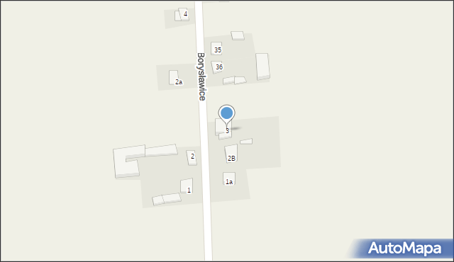 Wójcice, Wójcice, 3, mapa Wójcice