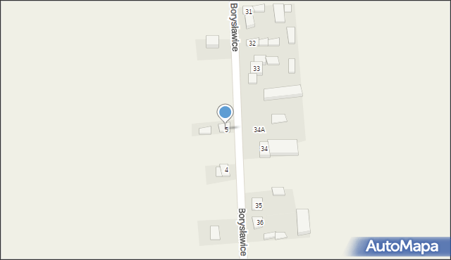 Wójcice, Wójcice, 5, mapa Wójcice