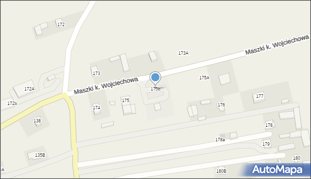 Wojciechów, Wojciechów, 175b, mapa Wojciechów