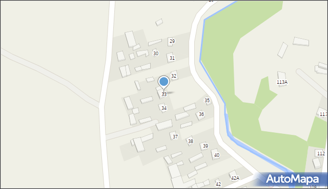 Wojciechów, Wojciechów, 33, mapa Wojciechów