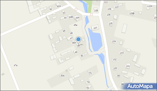 Wojciechów, Wojciechów, 48, mapa Wojciechów