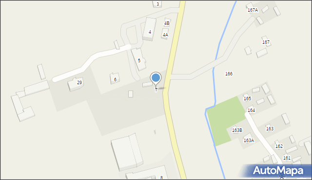 Wojciechów, Wojciechów, 7, mapa Wojciechów