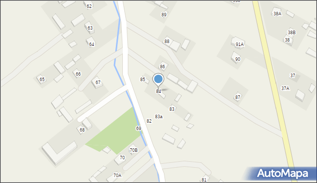 Wojciechów, Wojciechów, 84, mapa Wojciechów