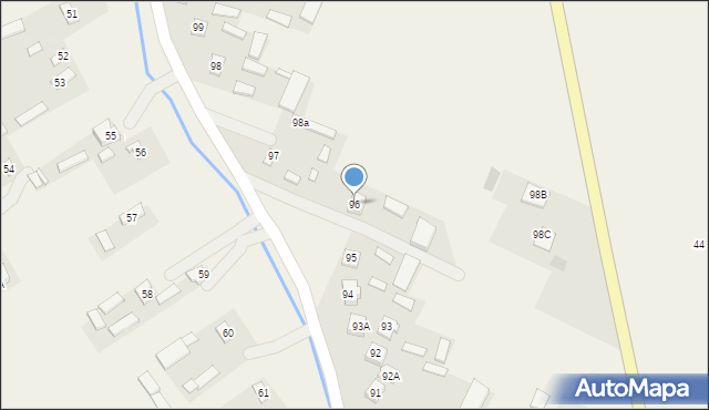 Wojciechów, Wojciechów, 96, mapa Wojciechów