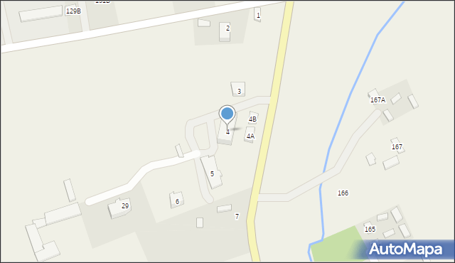 Wojciechów, Wojciechów, 4, mapa Wojciechów