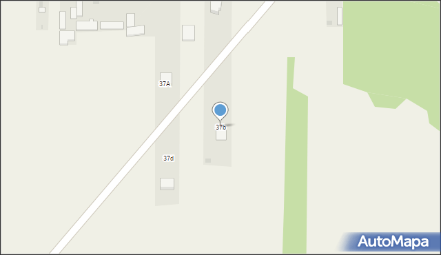 Wojciechów, Wojciechów, 37b, mapa Wojciechów
