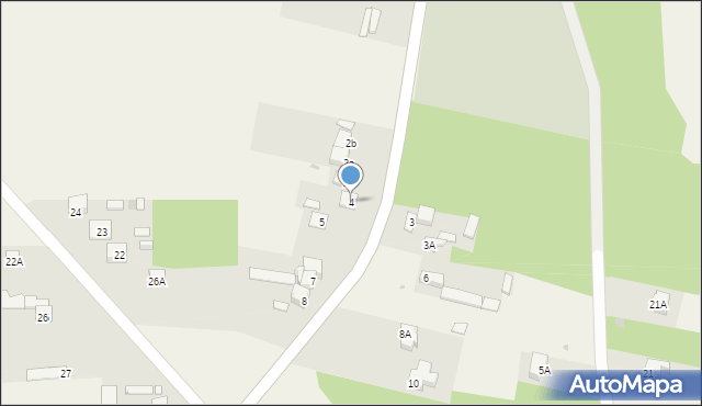 Wojciechów, Wojciechów, 4, mapa Wojciechów