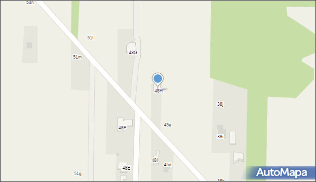 Wojciechów, Wojciechów, 48H, mapa Wojciechów