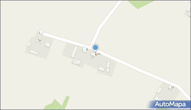 Wojciechów, Wojciechów, 9, mapa Wojciechów