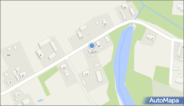 Wojciechów, Wojciechów, 13, mapa Wojciechów