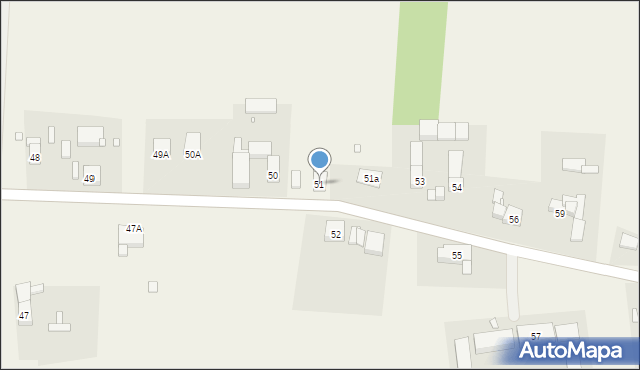 Wojciechów, Wojciechów, 51, mapa Wojciechów