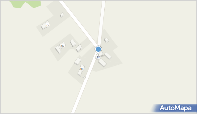 Wojciechów, Wojciechów, 67, mapa Wojciechów