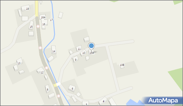 Wojciechów, Wojciechów, 10A, mapa Wojciechów